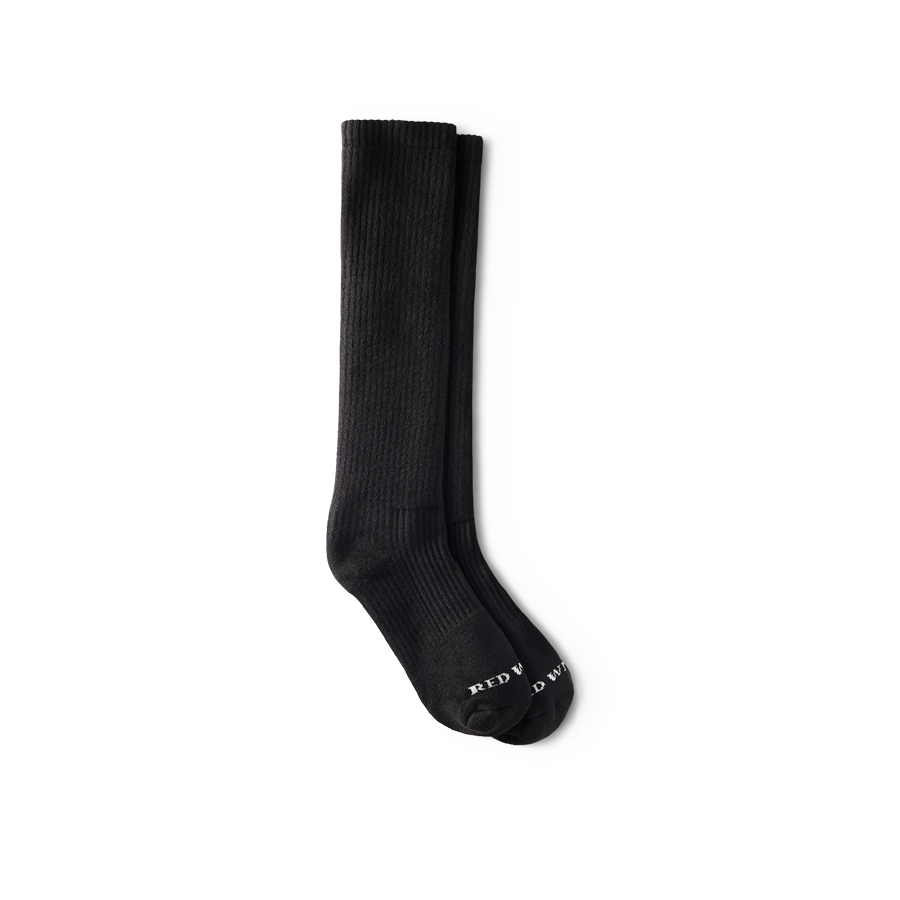 Everyday Work Medium Weight Over-the-Calf Sock Black