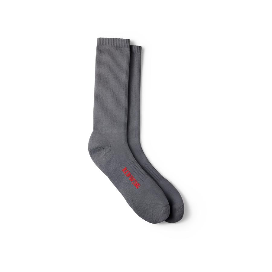 Nilit™ Breeze Cooling Light Weight Crew Sock Charcoal