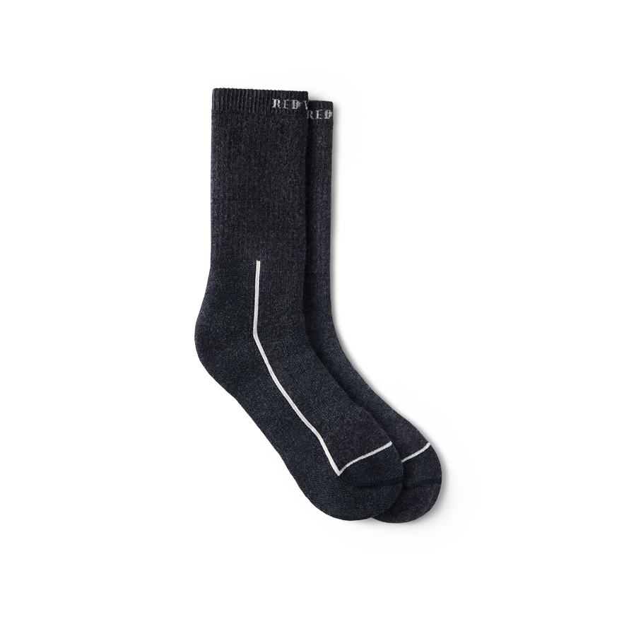 Premium Safety Medium Weight Crew Sock Black