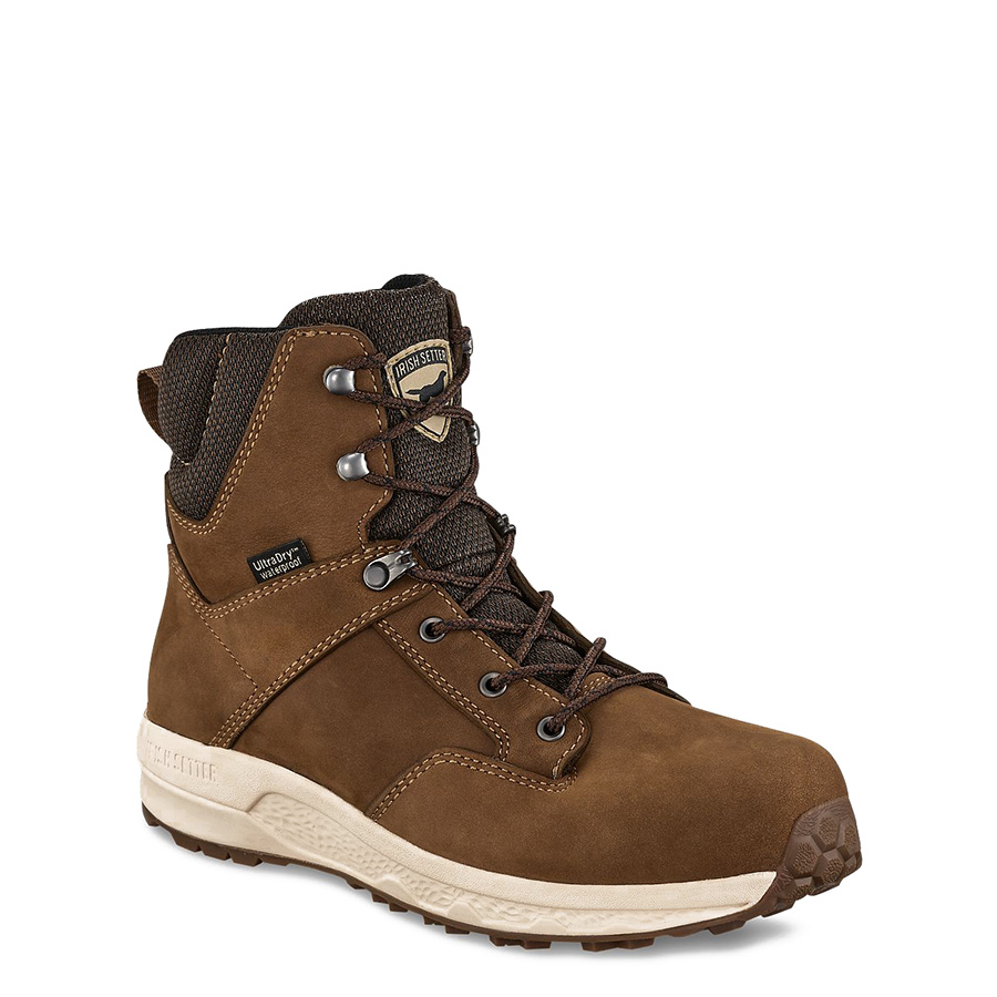 Clearwater Women's 6-inch Waterproof Leather Safety Toe Boot