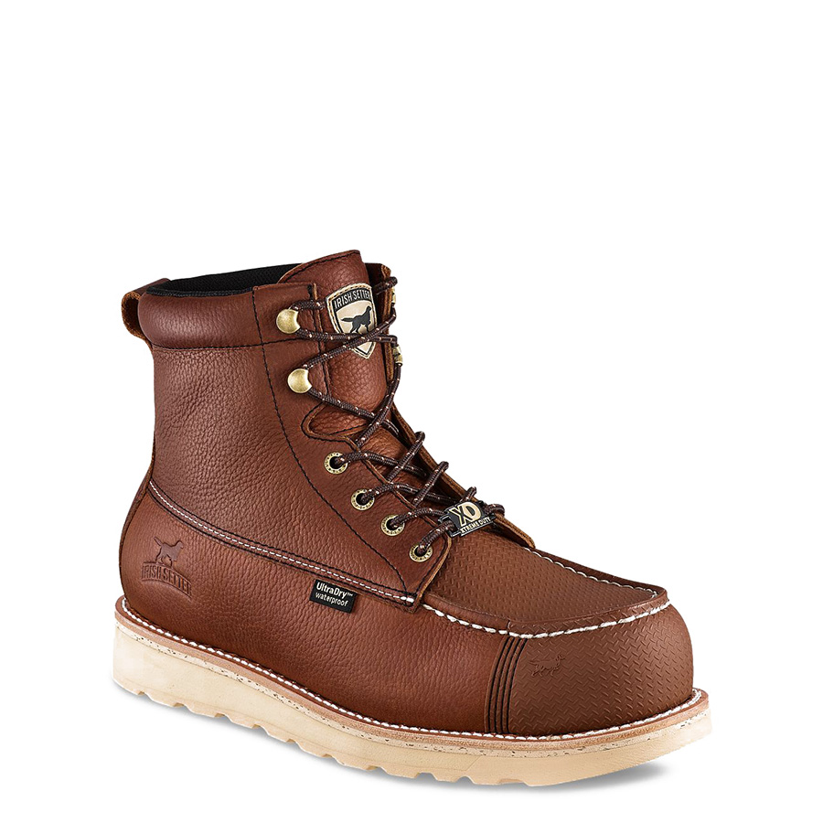 Wingshooter XD Men's 6-inch Waterproof Leather Safety Toe Boot